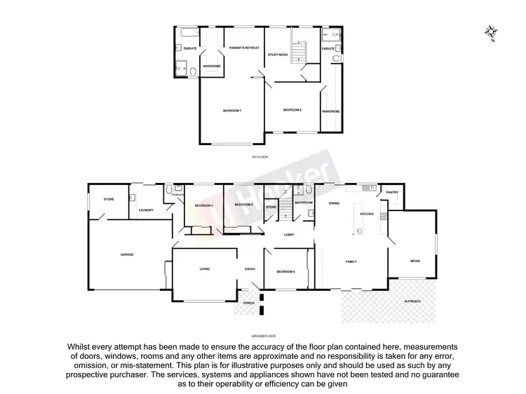 Floorplan of Homely house listing, 18 Brine Place, Underwood QLD 4119