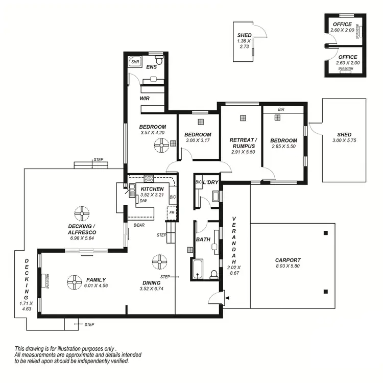 Floorplan of Homely house listing, 5 Dillon Road, Aldgate SA 5154