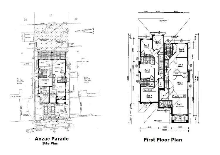 Floorplan of Homely semi-detached listing, 1181 Anzac Parade, Matraville NSW 2036