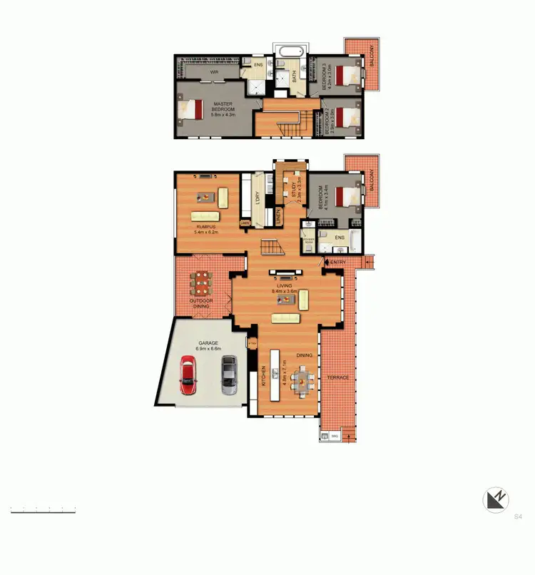 Floorplan of Homely house listing, 113a Schlich Street, Yarralumla ACT 2600