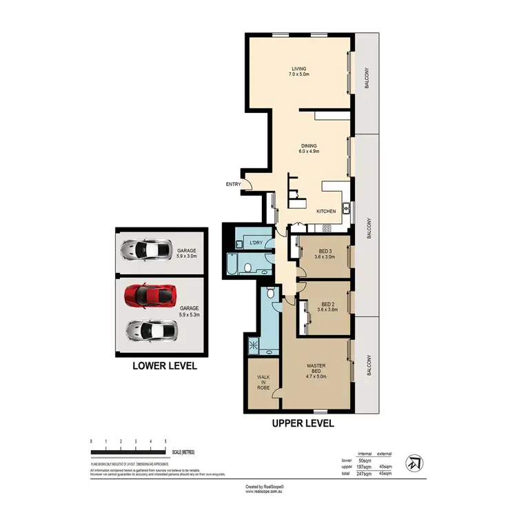 Floorplan of Homely unit listing, 21B/32 Swann Road, Taringa QLD 4068