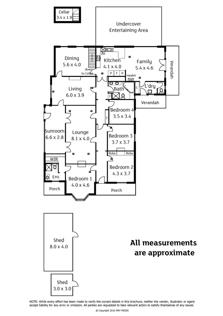 Floorplan of Homely house listing, 55 Findon Road, Woodville South SA 5011