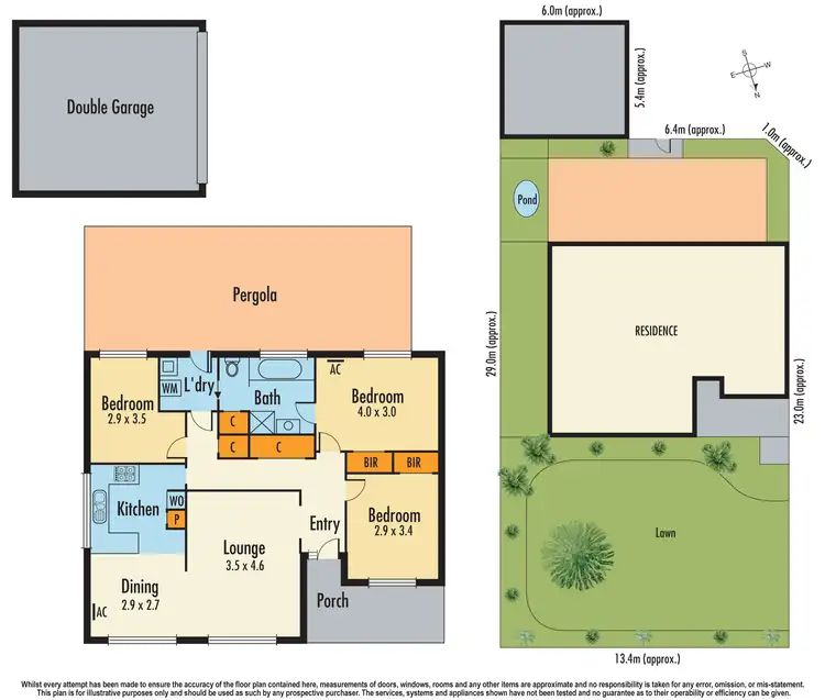 Floorplan of Homely unit listing, 9 Cornwall Street, Hallam VIC 3803