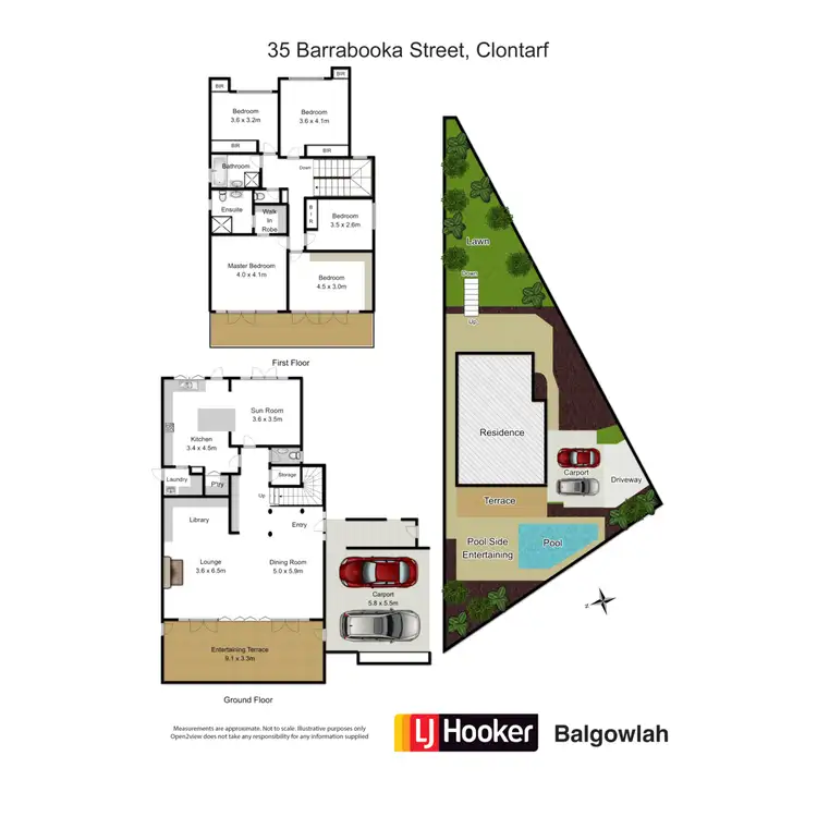 Floorplan of Homely house listing, 35 Barrabooka Street, Clontarf NSW 2093