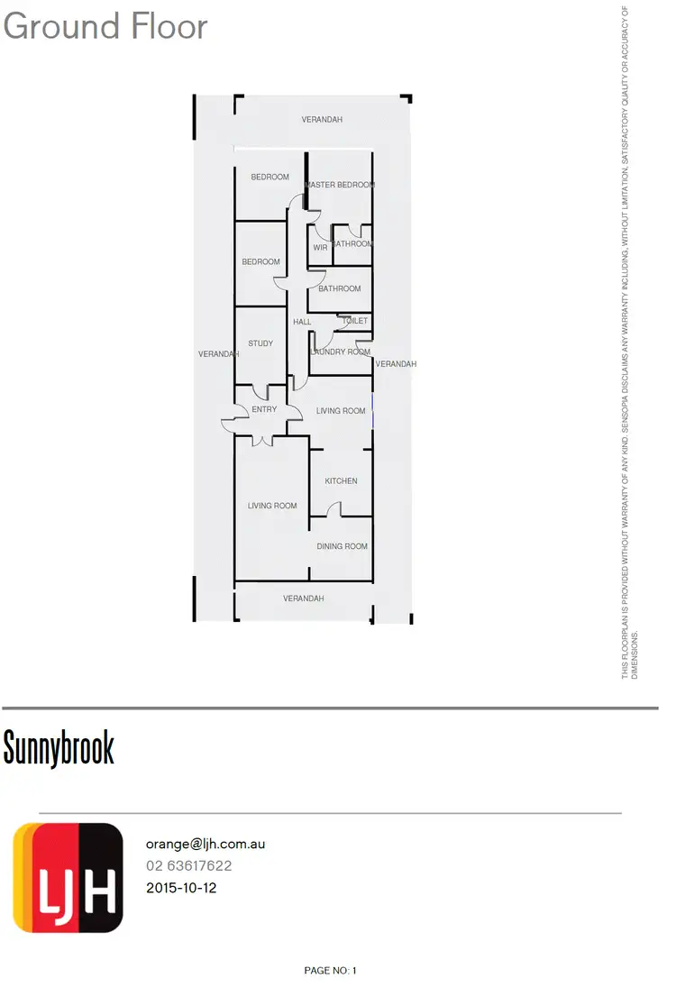Floorplan of Homely rural property listing, 151 Myers Lane, Orange NSW 2800