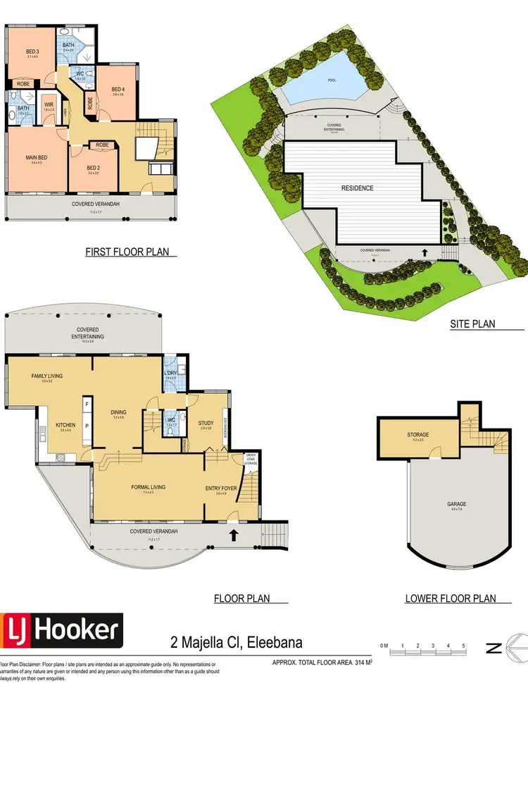 Floorplan of Homely house listing, 2 Majella Close, Eleebana NSW 2282