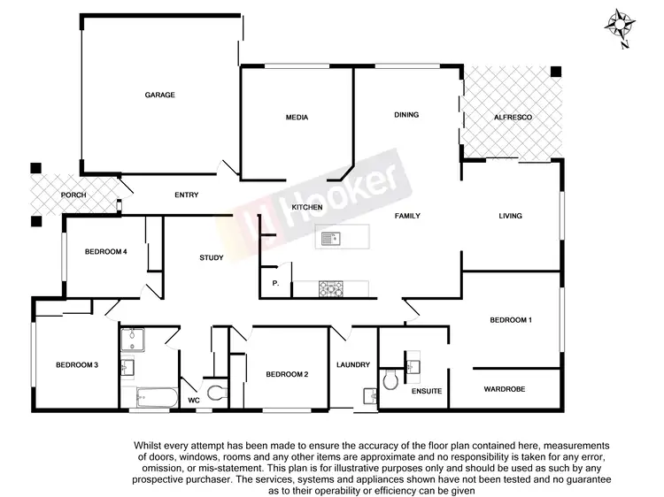 Floorplan of Homely house listing, 7 Rosella Close, Calamvale QLD 4116