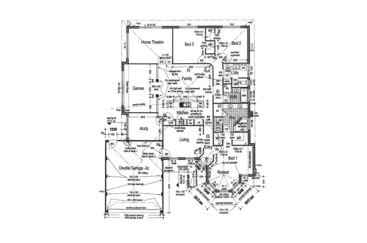 Floorplan of Homely house listing, 23 Teddington Loop, High Wycombe WA 6057