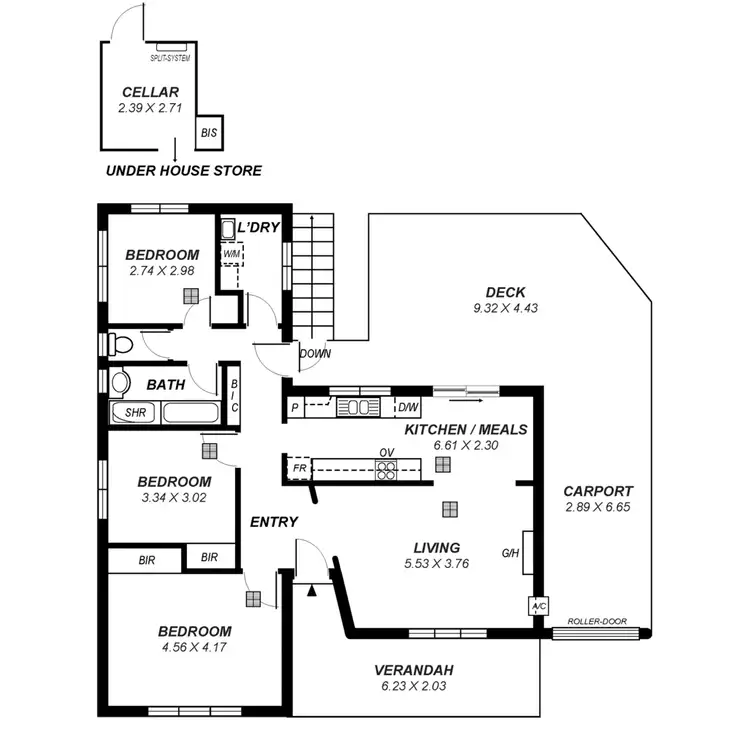 Floorplan of Homely house listing, 31 Allen Drive, Para Hills SA 5096