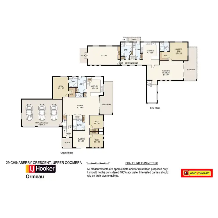 Floorplan of Homely house listing, 29 Chinaberry Crescent, Upper Coomera QLD 4209