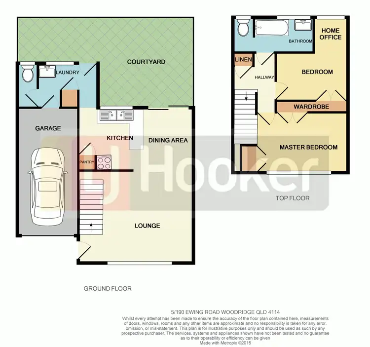 Floorplan of Homely townhouse listing, Address available on request