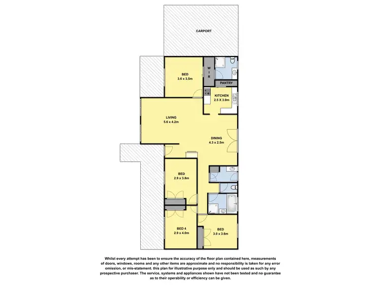 Floorplan of Homely house listing, 25 Campiglis Road, Kawarren VIC 3249