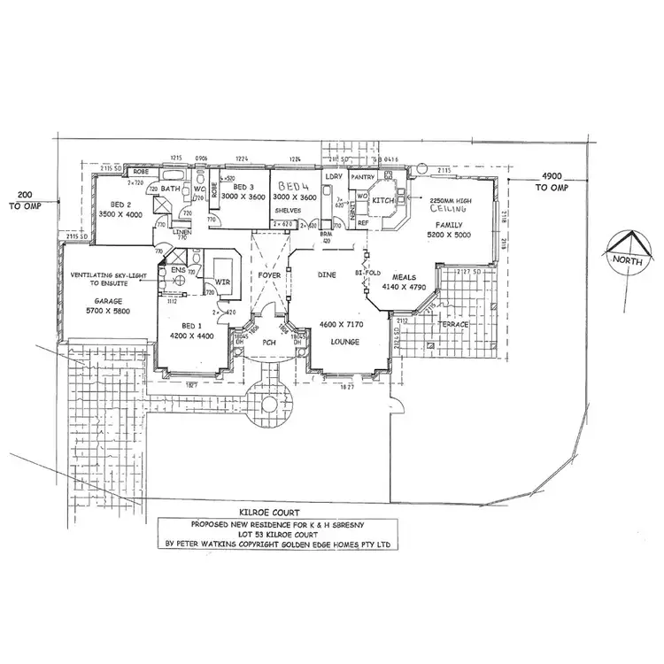 Floorplan of Homely house listing, 1-2 Kilroe Court, Ormiston QLD 4160
