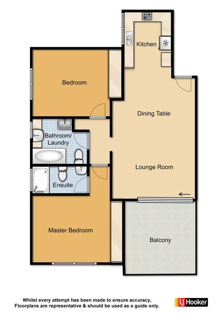 Floorplan of Homely unit listing, 1/17 Dwyer Street, Nundah QLD 4012