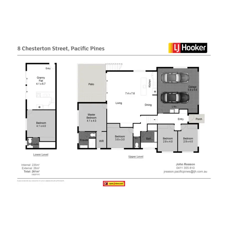 Floorplan of Homely house listing, 8 Chesterton Street, Pacific Pines QLD 4211