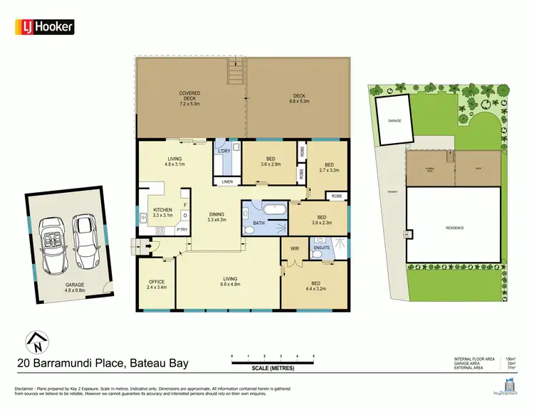 Floorplan of Homely house listing, 20 Barramundi Place, Bateau Bay NSW 2261