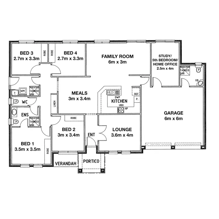 Floorplan of Homely house listing, 1A Church Street, Magill SA 5072