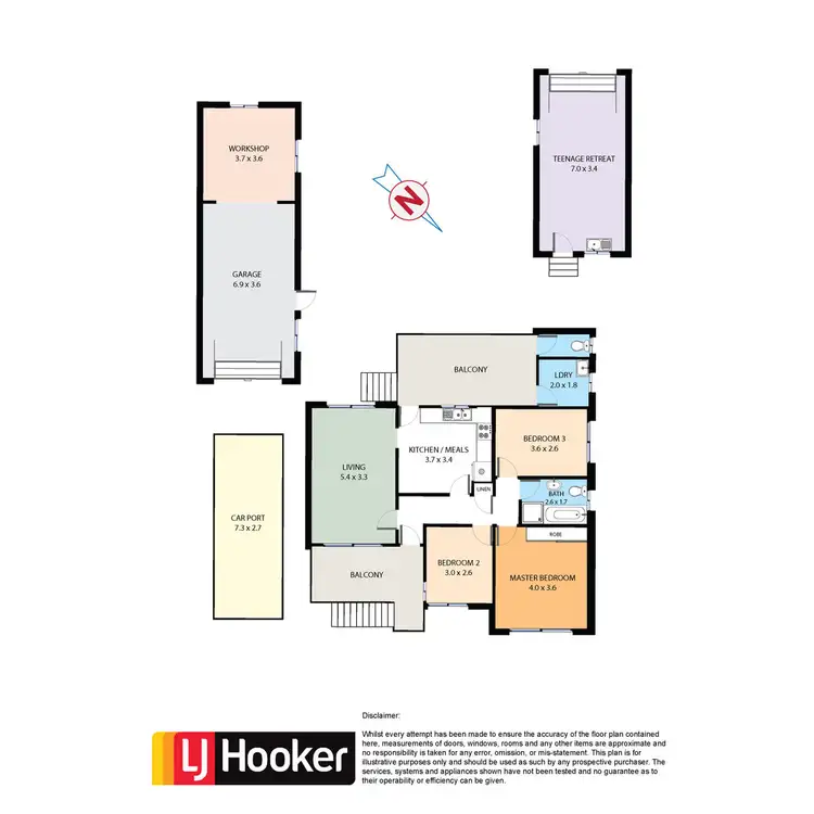 Floorplan of Homely house listing, 133 Rooty Hill Road North, Rooty Hill NSW 2766