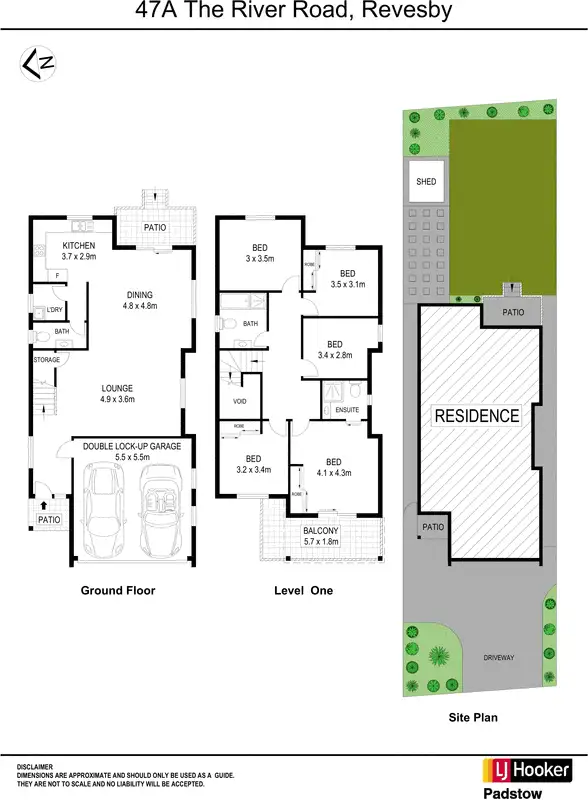 Floorplan of Homely house listing, 47a The River Road, Revesby NSW 2212