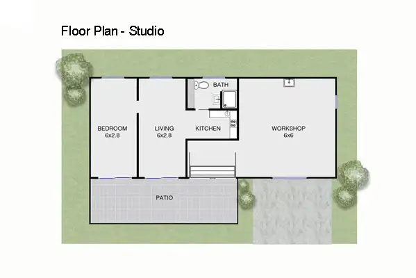 Floorplan of Homely rural property listing, 225 Riverbank Road, Pimlico NSW 2478