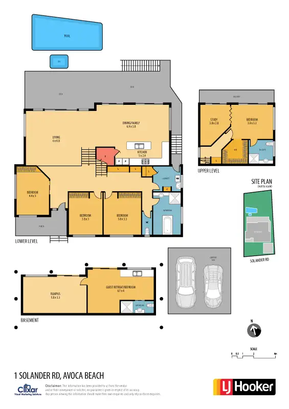 Floorplan of Homely house listing, 1 Solander Road, Avoca Beach NSW 2251