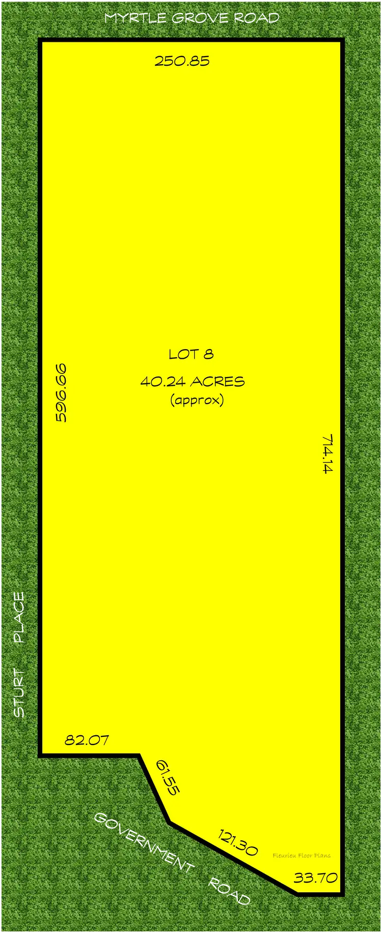 Floorplan of Homely land listing, 2835 Alexandrina Road, Currency Creek SA 5214