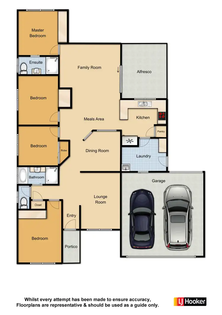 Floorplan of Homely house listing, 21 Fabian Place, Bracken Ridge QLD 4017