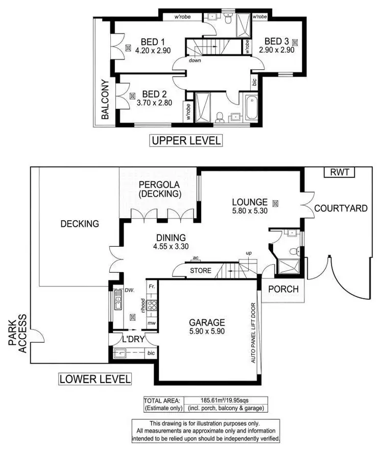 Floorplan of Homely house listing, 31B Sutton Avenue, Seacombe Gardens SA 5047