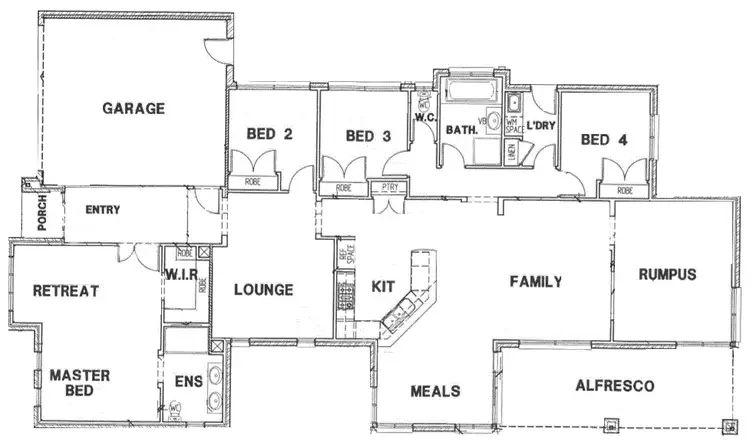 Floorplan of Homely house listing, 30 Monterey Bay Drive, Sanctuary Lakes VIC 3030