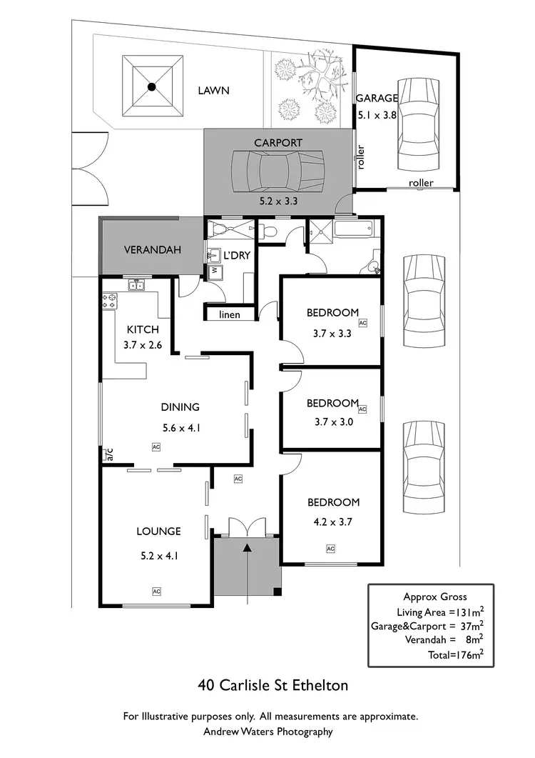 Floorplan of Homely house listing, 40 Carlisle Street, Ethelton SA 5015