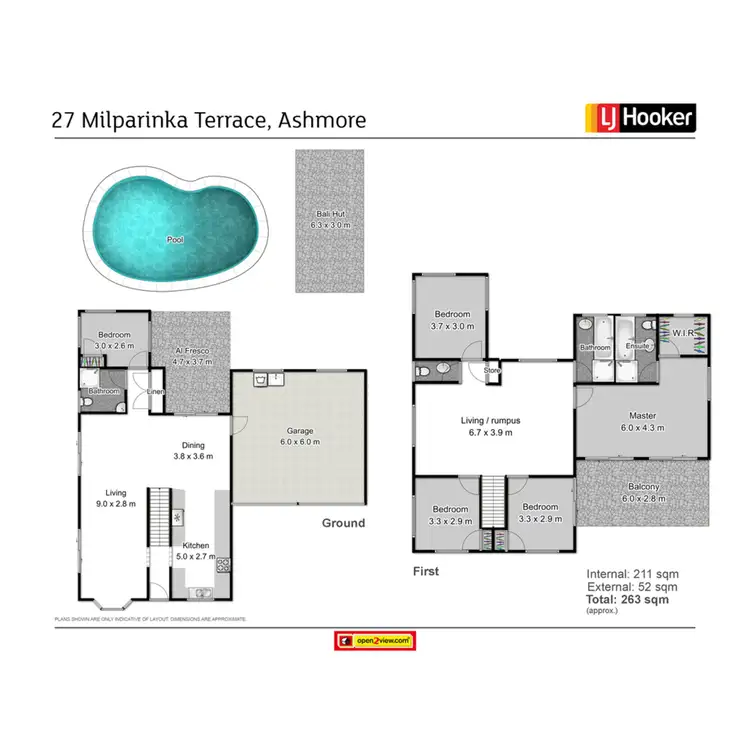 Floorplan of Homely house listing, 27 Milparinka Terrace, Ashmore QLD 4214