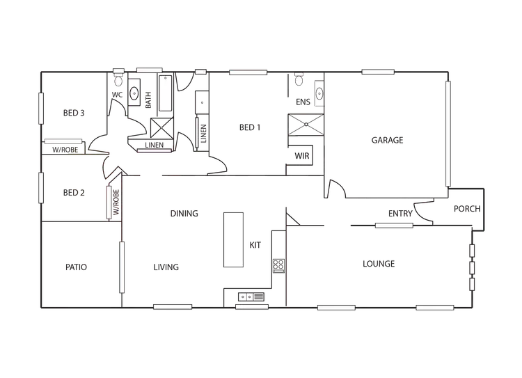 Floorplan of Homely house listing, 66 Boambee Street, Harrington NSW 2427