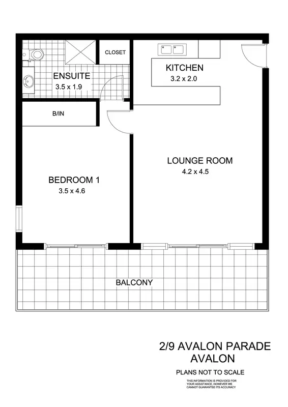 Floorplan of Homely unit listing, 2/9 Avalon Parade, Avalon NSW 2107