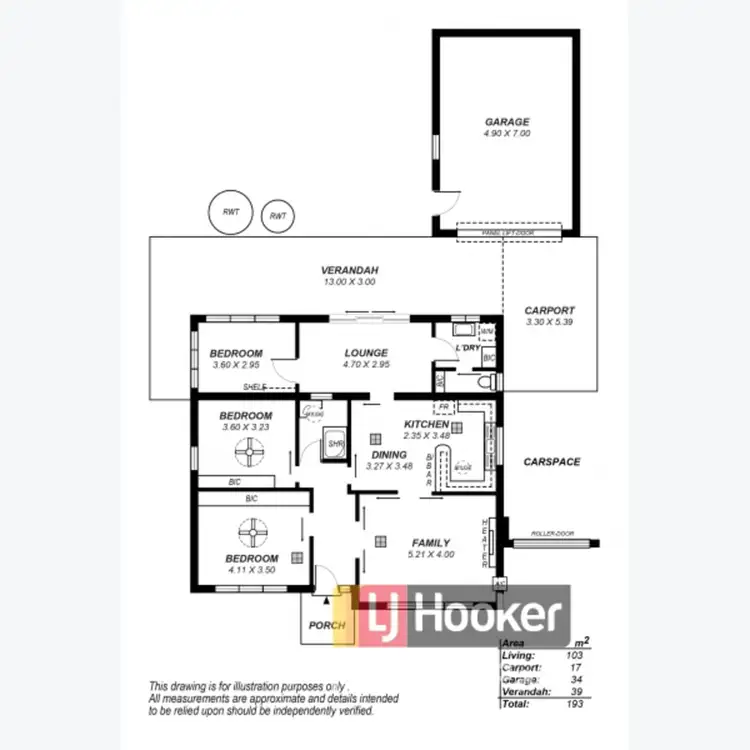Floorplan of Homely house listing, 20 Belfast Street, Henley Beach SA 5022