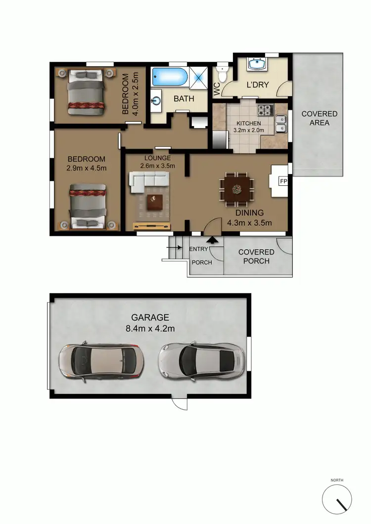 Floorplan of Homely house listing, 5 Anembo Street, Narrabundah ACT 2604