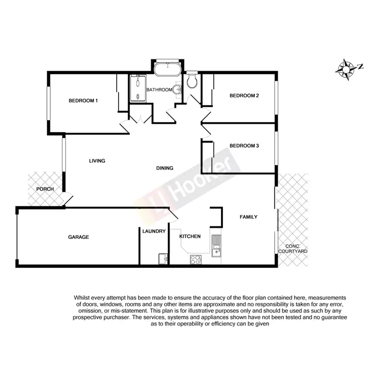 Floorplan of Homely villa listing, 20/9 Hillview Street, Runcorn QLD 4113