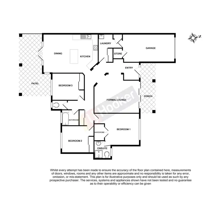 Floorplan of Homely townhouse listing, 9/24 Radan Street, Sunnybank Hills QLD 4109