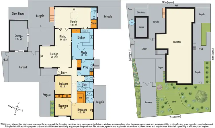 Floorplan of Homely house listing, 35 Isaac Smith Crescent, Endeavour Hills VIC 3802