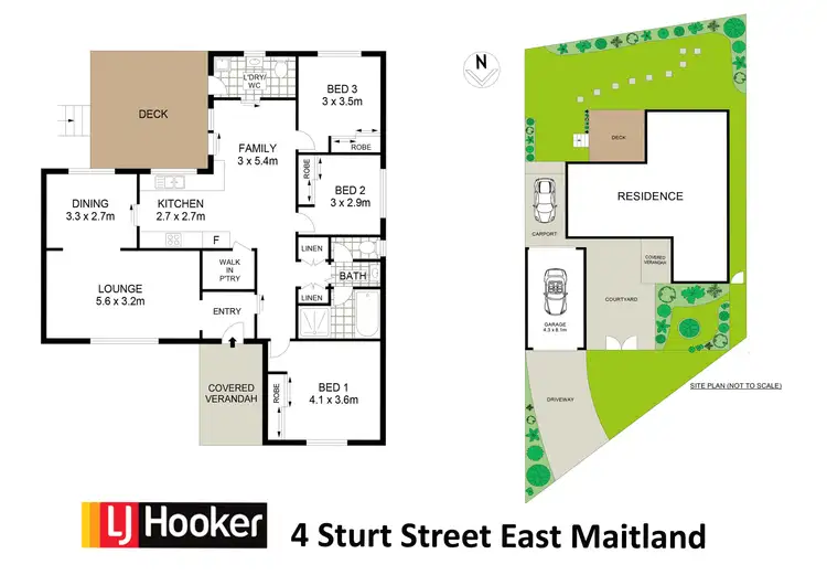 Floorplan of Homely house listing, 4 Sturt Street, East Maitland NSW 2323