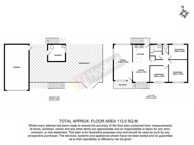 Floorplan of Homely house listing, 12 Redford Street, Kingston QLD 4114