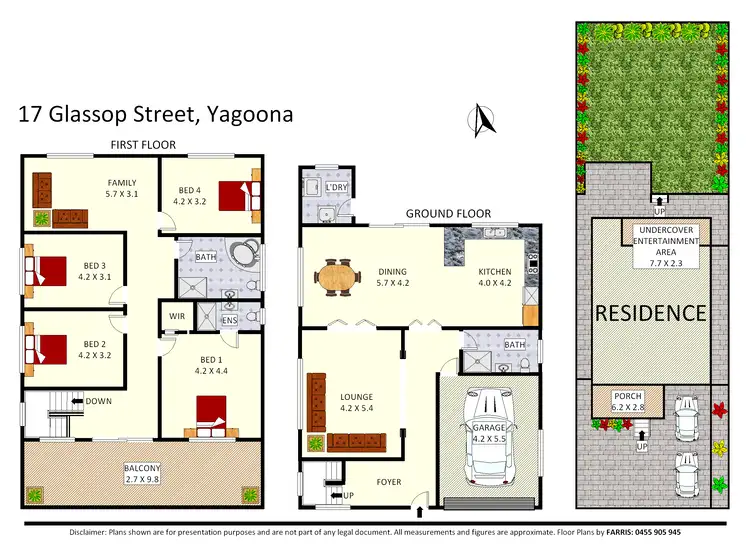 Floorplan of Homely house listing, 17 Glassop Street, Yagoona NSW 2199