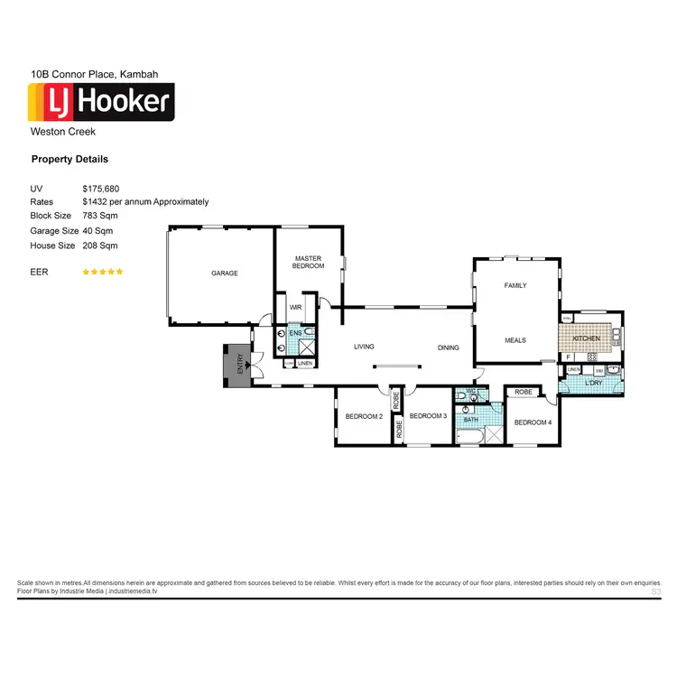 Floorplan of Homely house listing, 10B Connor Place, Kambah ACT 2902