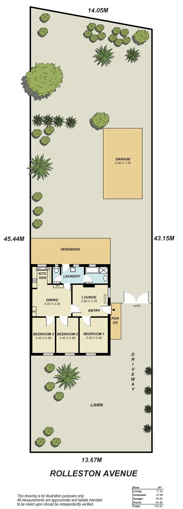 Floorplan of Homely house listing, 63 Rolleston Avenue, Salisbury North SA 5108