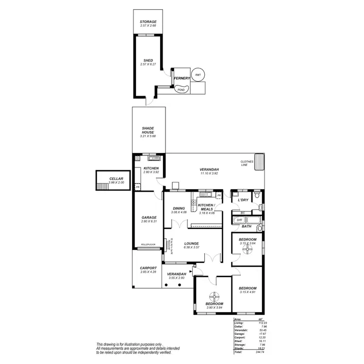 Floorplan of Homely house listing, 20 OG Road, Klemzig SA 5087