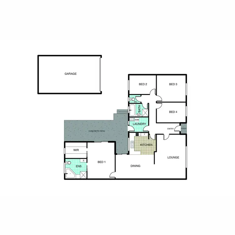 Floorplan of Homely house listing, 107 Chuculba Crescent, Giralang ACT 2617
