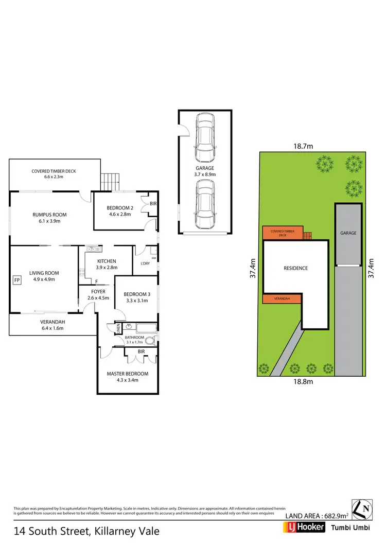 Floorplan of Homely house listing, 14 South Street, Killarney Vale NSW 2261