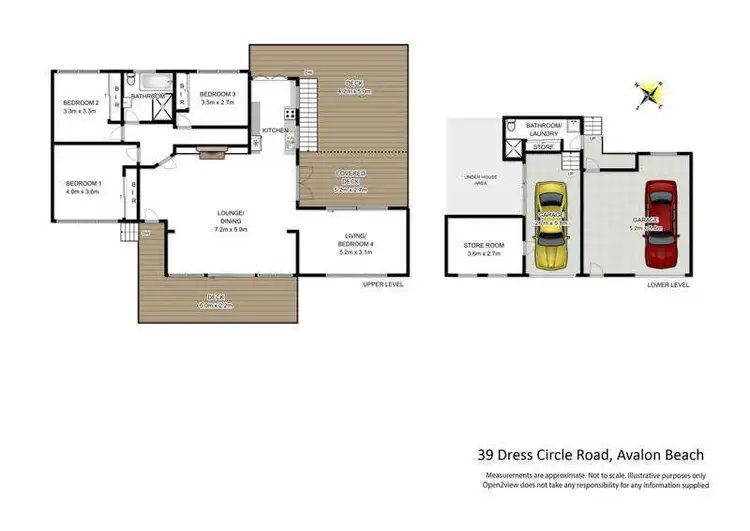 Floorplan of Homely house listing, 39 Dress Circle Road, Avalon Beach NSW 2107