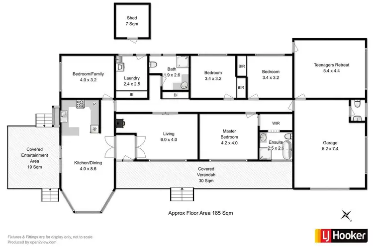 Floorplan of Homely house listing, 1A Sharron Drive, Granton TAS 7030