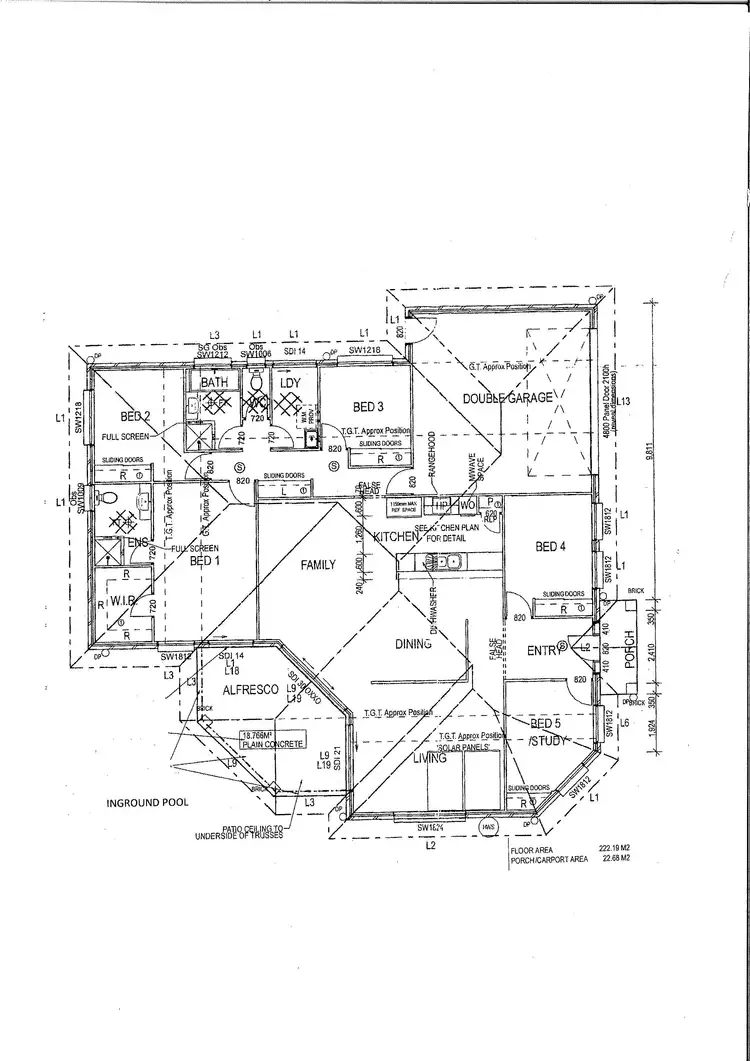 Floorplan of Homely house listing, 3 Appleby Close, Kensington Grove QLD 4341