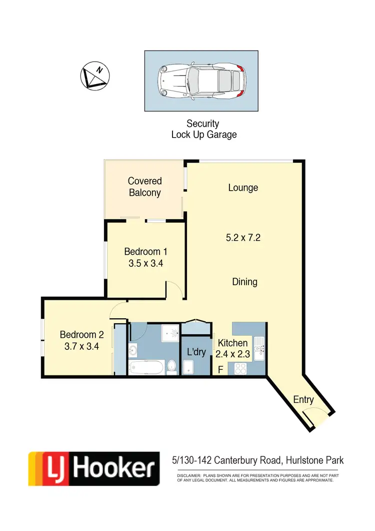 Floorplan of Homely apartment listing, 5/130-142 Canterbury Road, Hurlstone Park NSW 2193